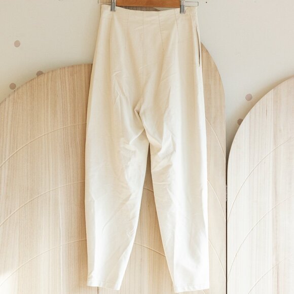 Free People | White Leather Pants - Picture 2 of 3